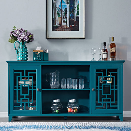 60' Sideboard Buffet Table /Storage Cabinet [Old sku:GSI211203]