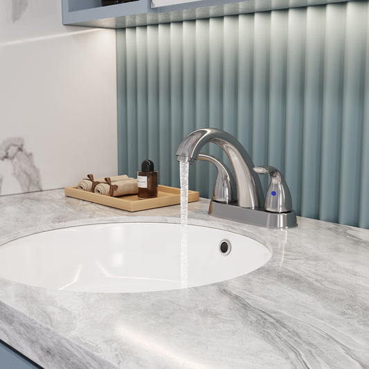 Bothwa Home 5.45' CUPC Certified 2-handle Bathroom Sink Faucet (Chrome Finish)