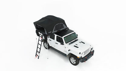 ILANDER Lite Cruiser Roof Top Tent 140cm, Entry level Overland Aluminium Fold Out Style Car Roof Tent for Sedan Van SUV Truck Camping Waterproof,Windproof ,Sturdy