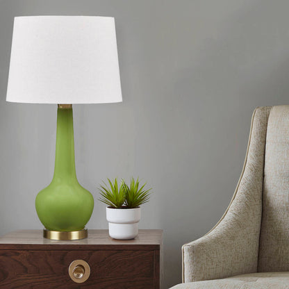 Ceramic Genie Table Lamp Green See below