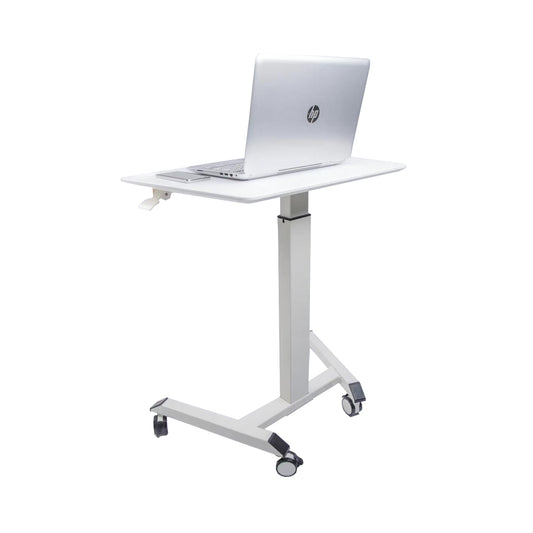 Compact Tech Desk Standing and Adjustable Desk